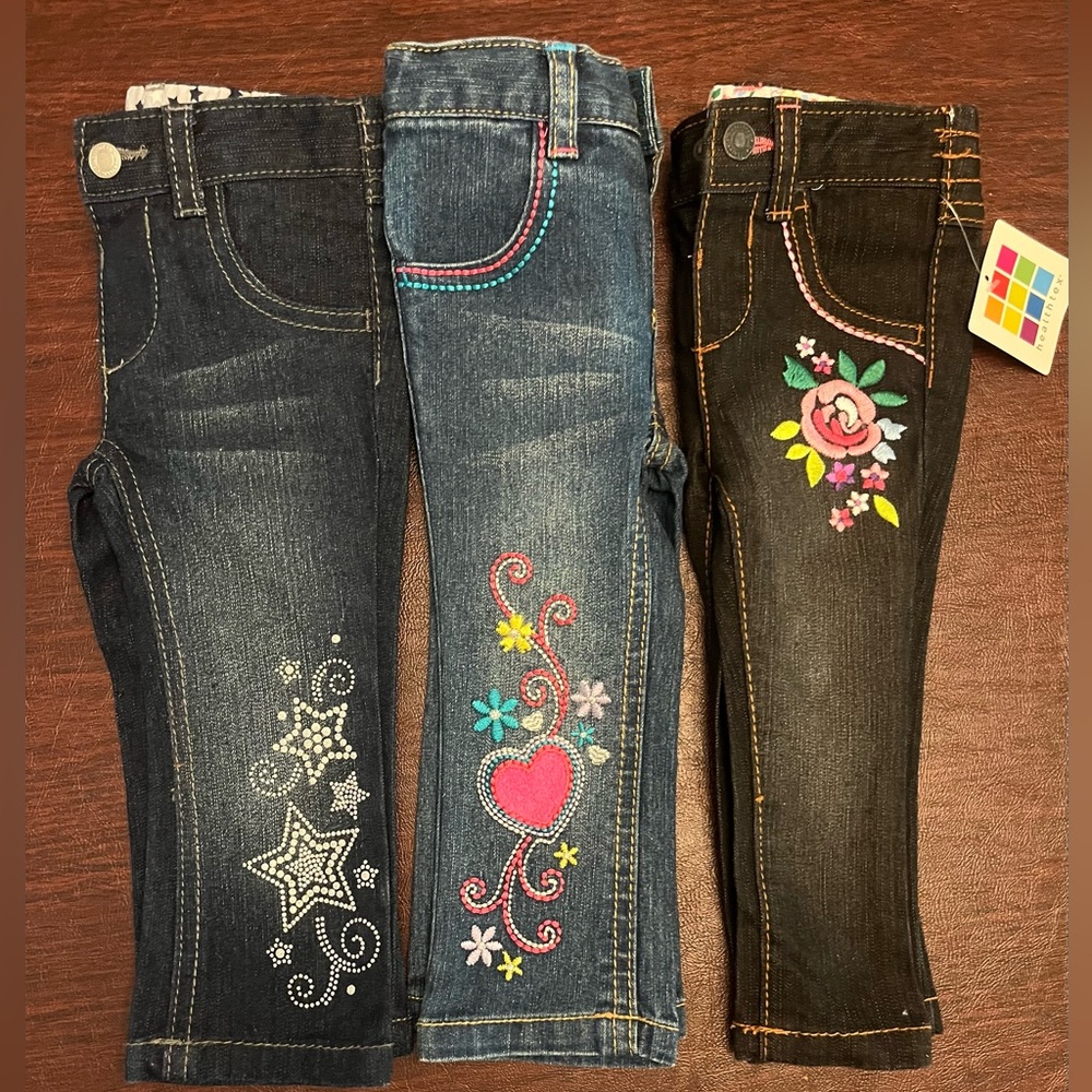 3 for $20 - New Baby Girl Jeans